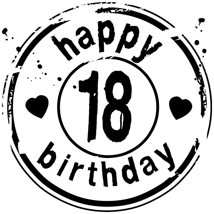 18 jaar op een reuze ballon