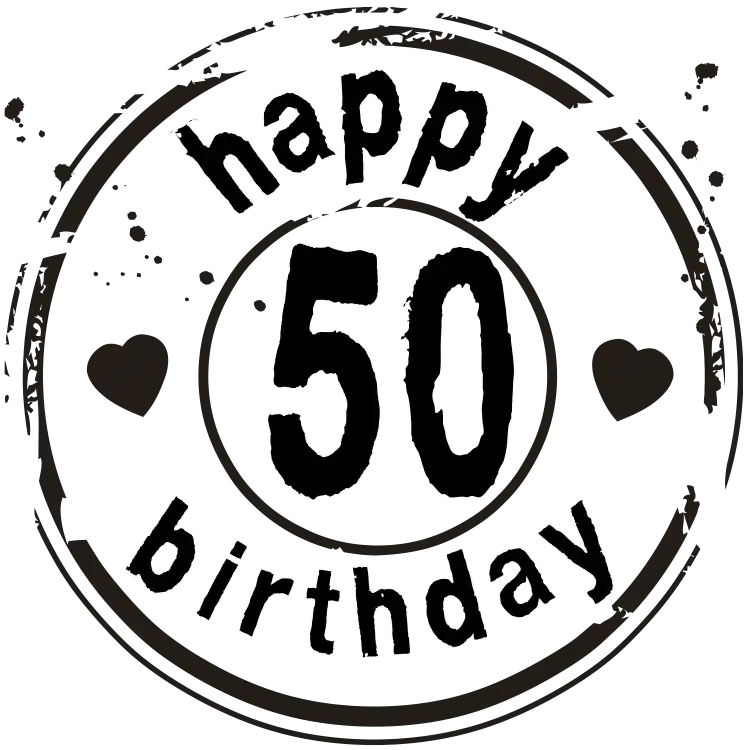 50 jaar op een reuze ballon