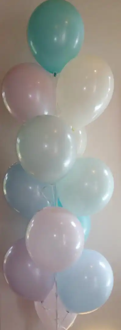 Ballon tros Macaron kleuren